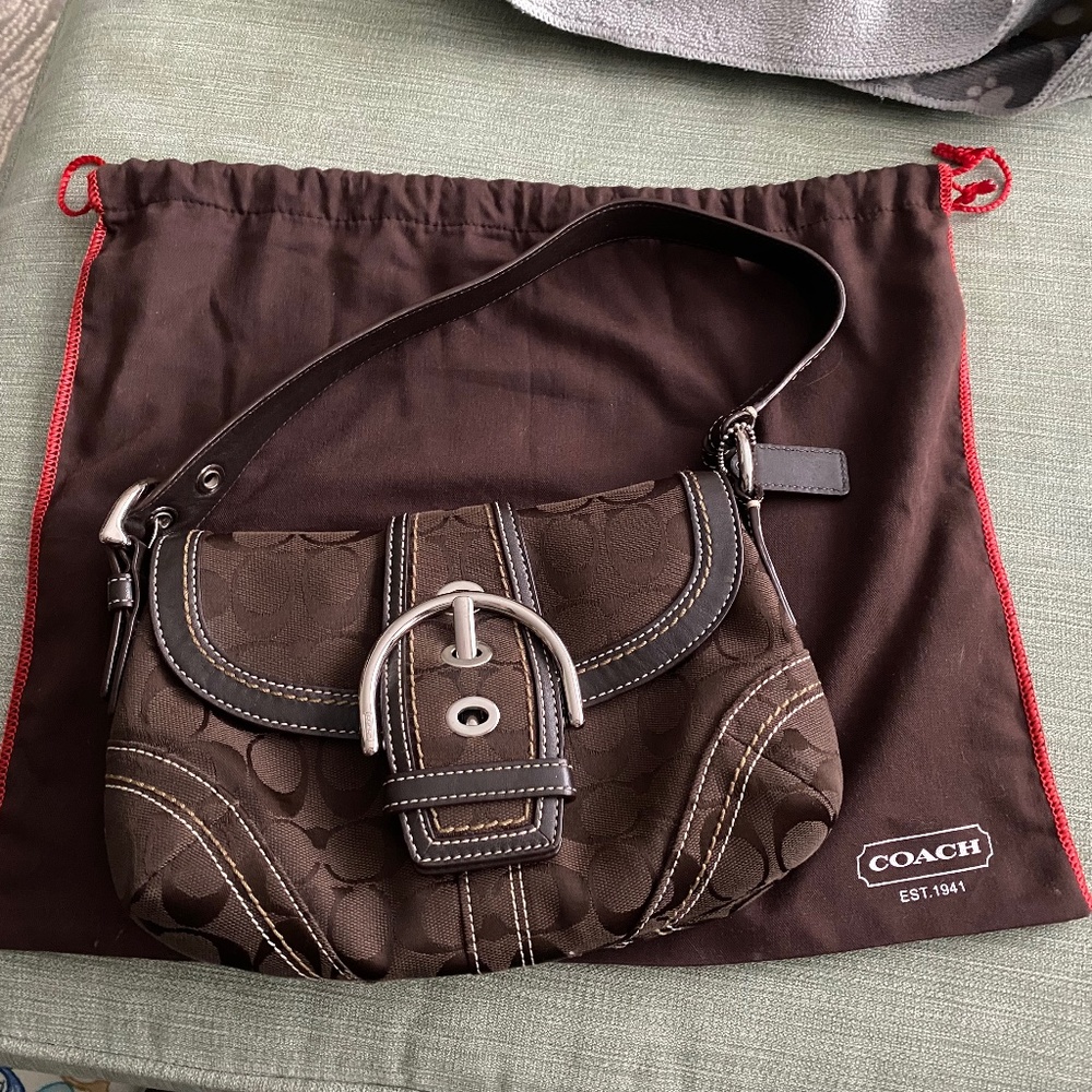 Brown COACH purse